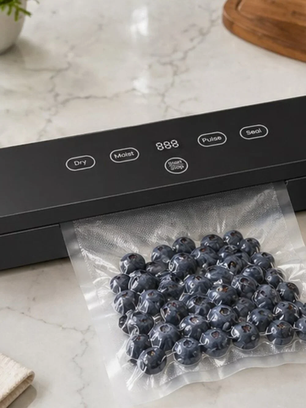 NIB LSA Compact Vacuum Sealer with 20 Bags